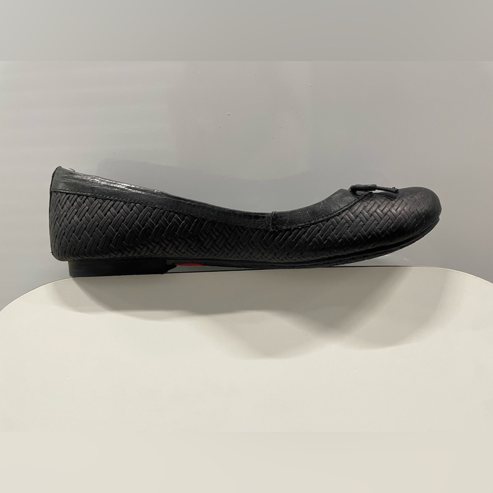 Born Ballet Flats Basketweave Womens Size 7 Black - Picture 6 of 10